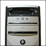 ＨＤＤケースを取り付けたＪ３０２４